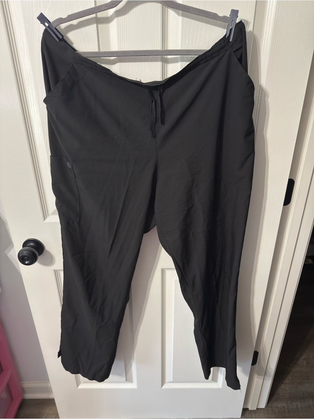 WonderWink Black Scrub Pants